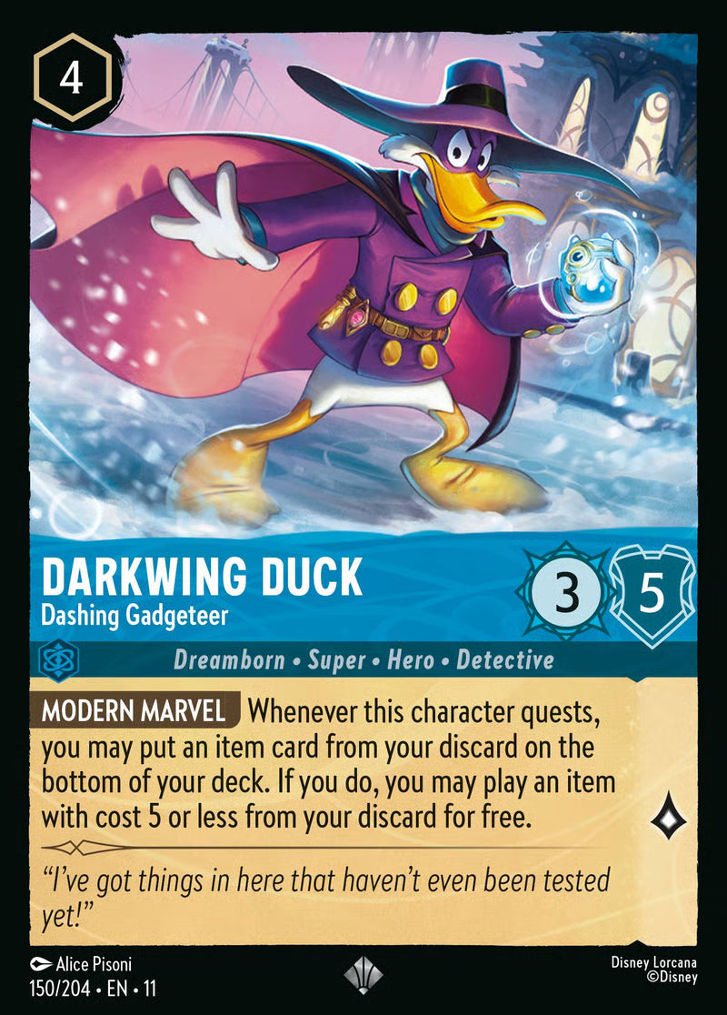 Darkwing Duck - Dashing Gadgeteer - Winterspell 150/204