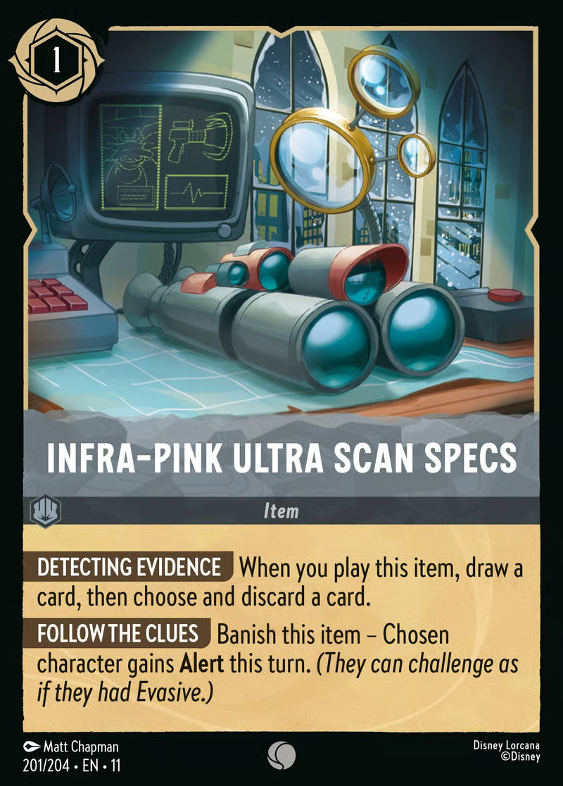 Infra-Pink Ultra Scan Specs - Winterspell 201/204