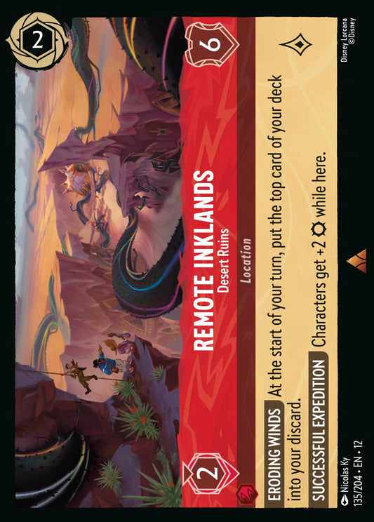 Remote Inklands - Desert Ruins - Wilds Unknown 135/204