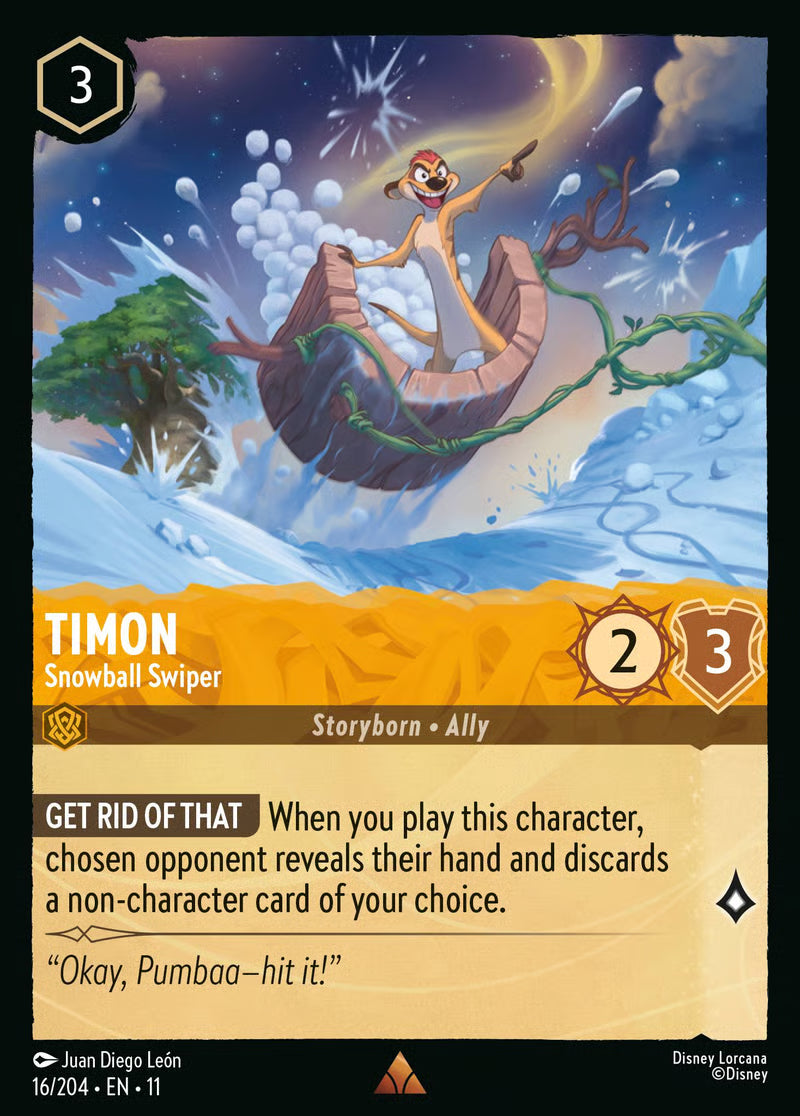 Timon - Snowball Swiper - Winterspell 16/204
