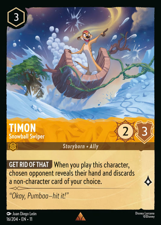 Timon - Snowball Swiper - Winterspell 16/204