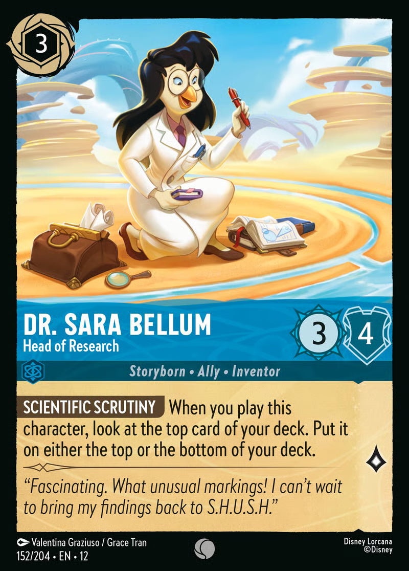 Dr. Sara Bellum - Head of Research - Wilds Unknown 152/204