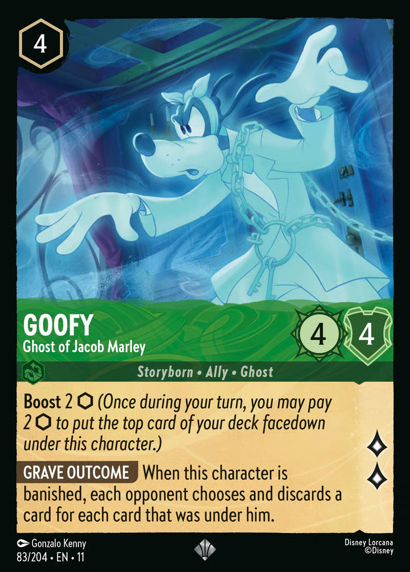 Goofy - Ghost of Jacob Marley - Winterspell 83/204