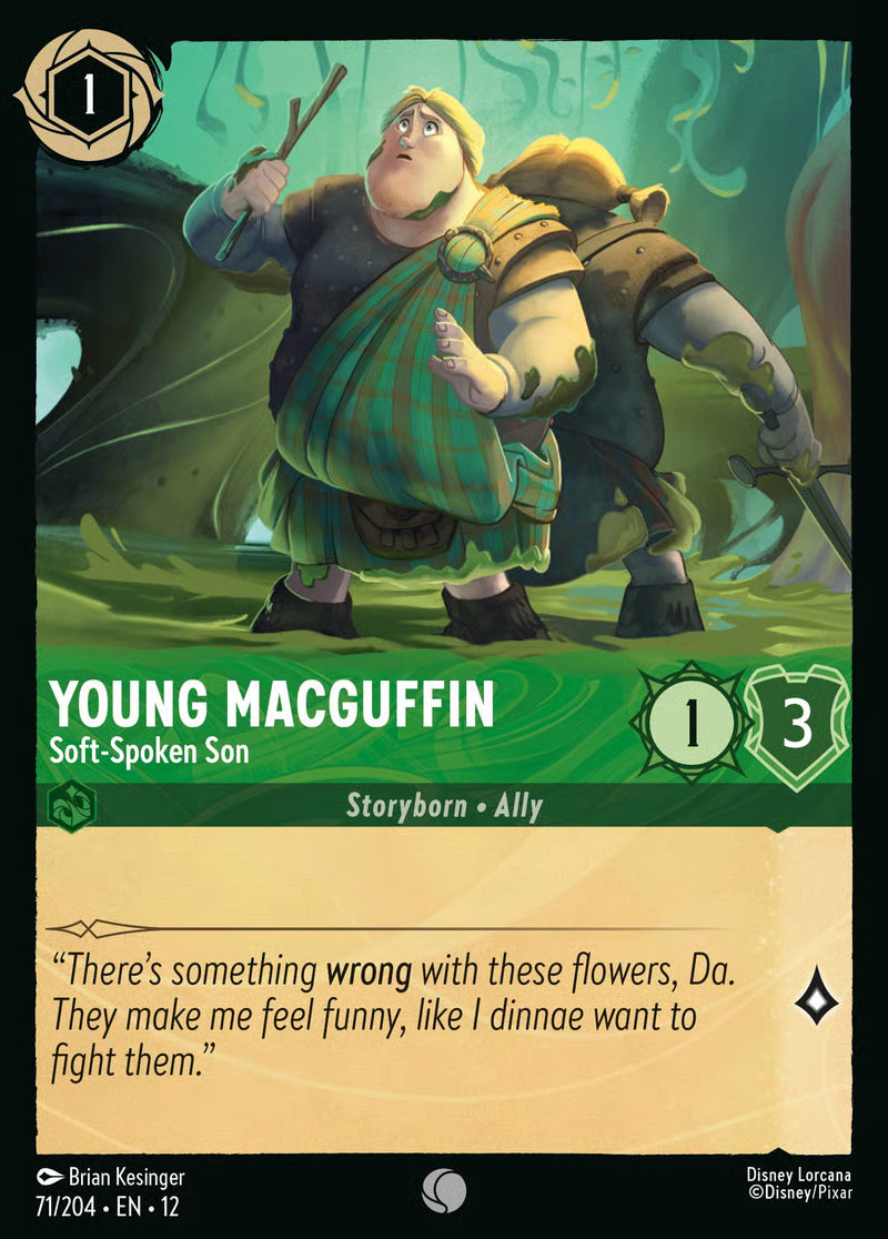 Young MacGuffin - Soft-Spoken Son - Wilds Unknown 71/204