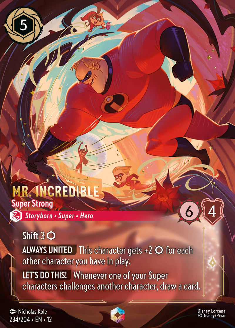Mr. Incredible - Super Strong - Wilds Unknown 234