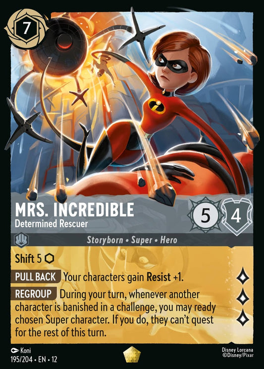 Mrs. Incredible - Determined Rescuer - Wilds Unknown 195/204