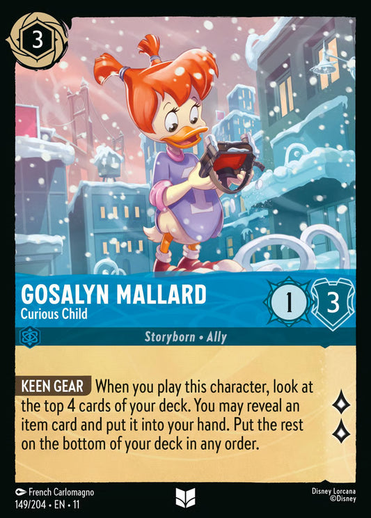 Gosalyn Mallard - Curious Child - Winterspell 149/204