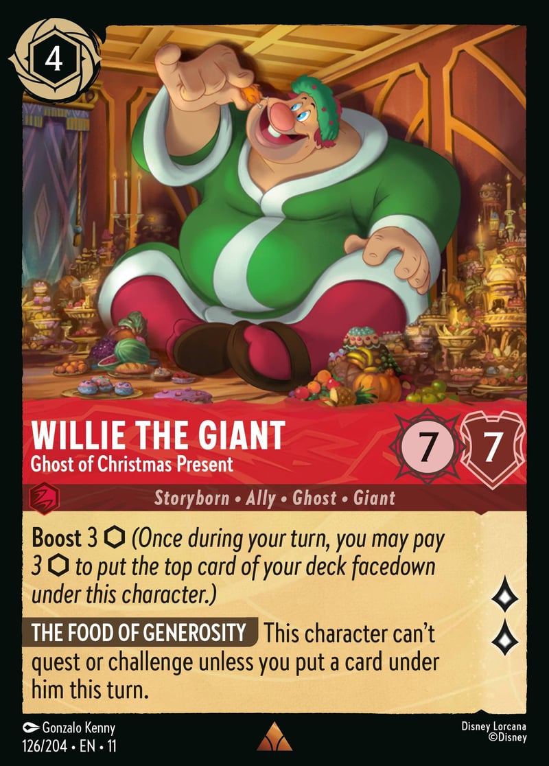 Willie the Giant - Ghost of Christmas Present - Winterspell 126/204
