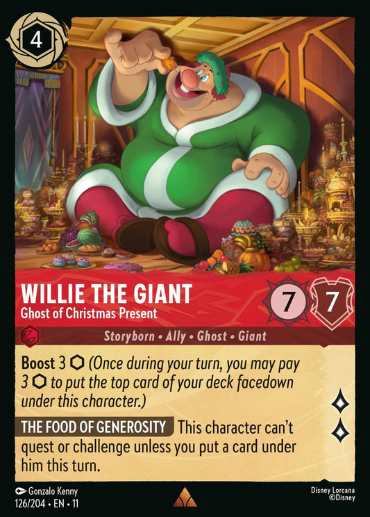Willie the Giant - Ghost of Christmas Present - Winterspell 126/204