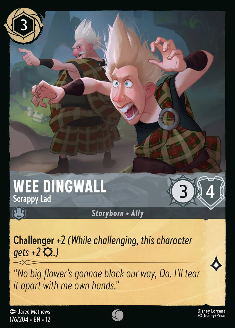 Wee Dingwall - Scrappy Lad - Wilds Unknown 176/204