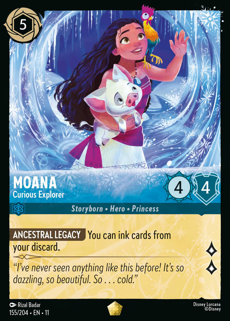 Moana - Curious Explorer - Winterspell 155/204