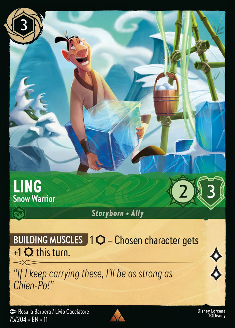 Ling - Snow Warrior - Winterspell 75/204