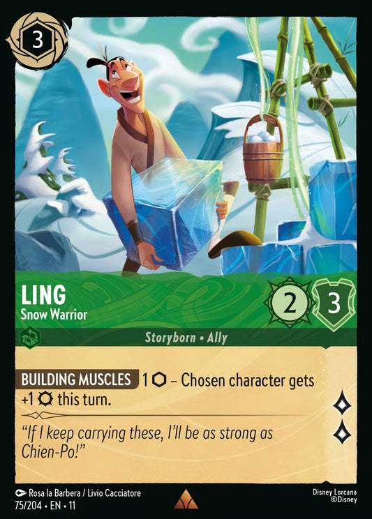 Ling - Snow Warrior - Winterspell 75/204