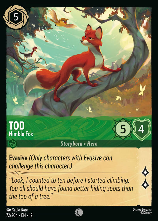 Tod - Nimble Fox - Wilds Unknown 72/204