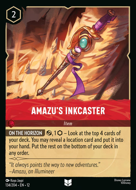 Amazu's Inkcaster - Wilds Unknown 134/204