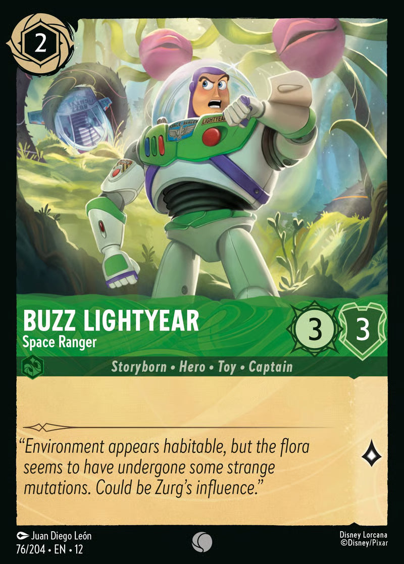 Buzz Lightyear - Space Ranger - Wilds Unknown 76/204