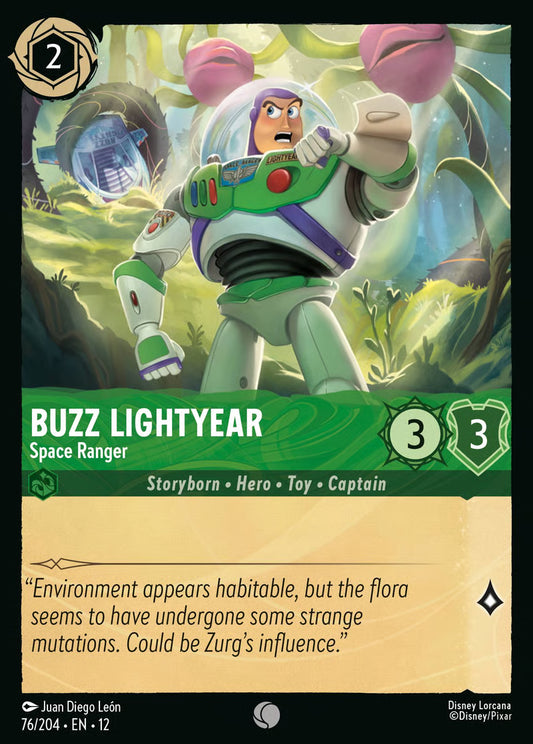 Buzz Lightyear - Space Ranger - Wilds Unknown 76/204