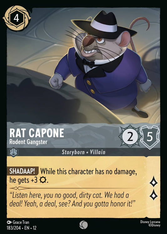 Rat Capone - Rodent Gangster - Wilds Unknown 183/204