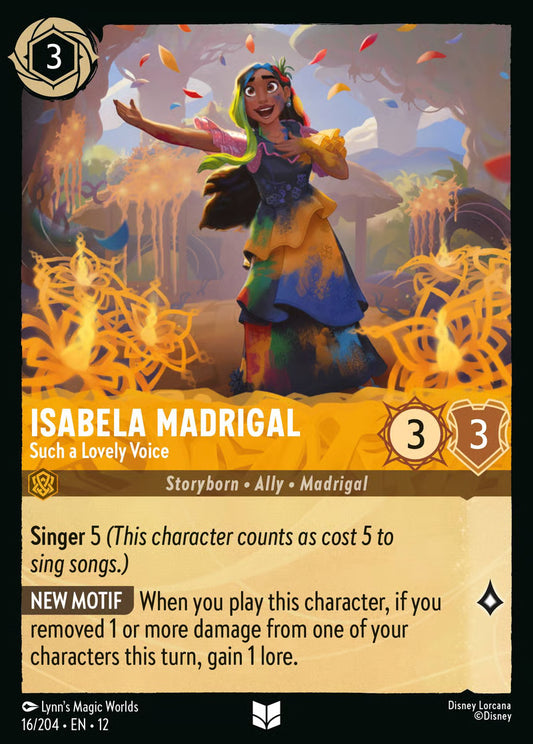 Isabela Madrigal - Such a Lovely Voice - Wilds Unknown 16/204
