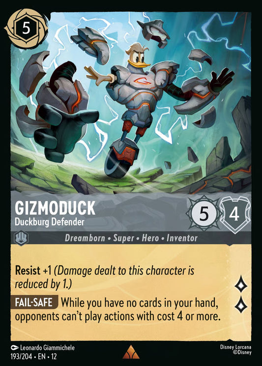 Gizmoduck - Duckburg Defender - Wilds Unknown 193/204