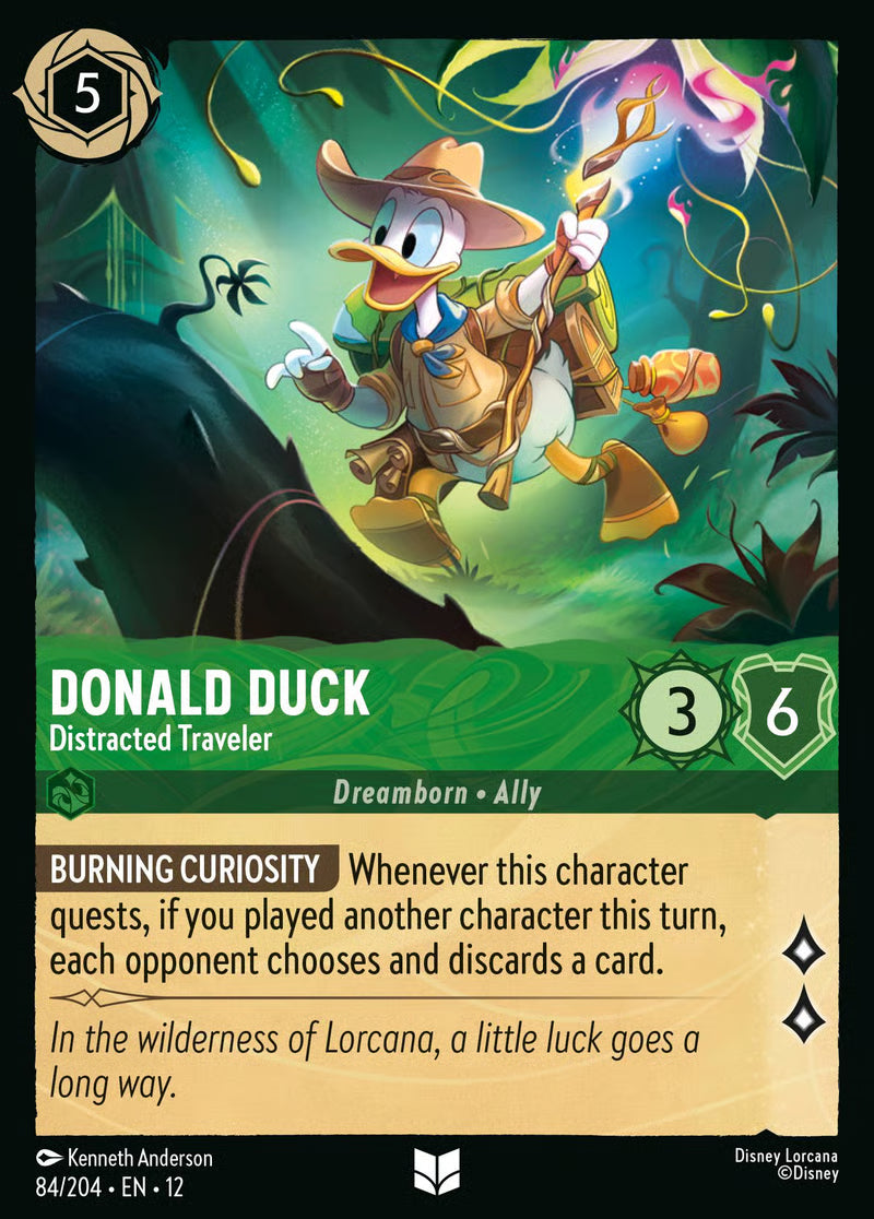 Donald Duck - Distracted Traveler - Wilds Unknown 84/204