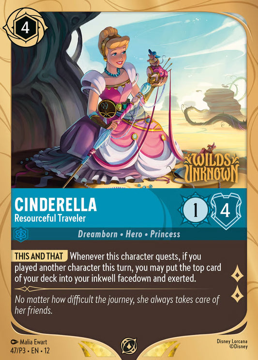 Cinderella - Resourceful Traveler - Wilds Unknown 47/P3