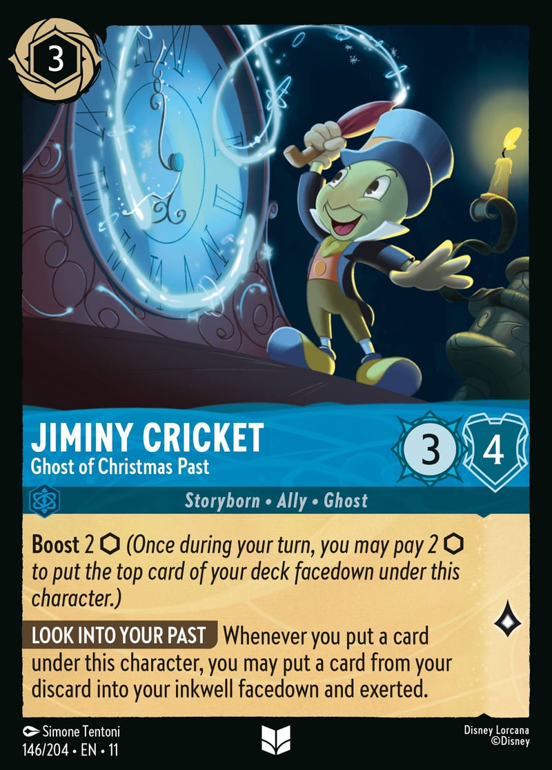 Jiminy Cricket - Ghost of Christmas Past - Winterspell 146/204