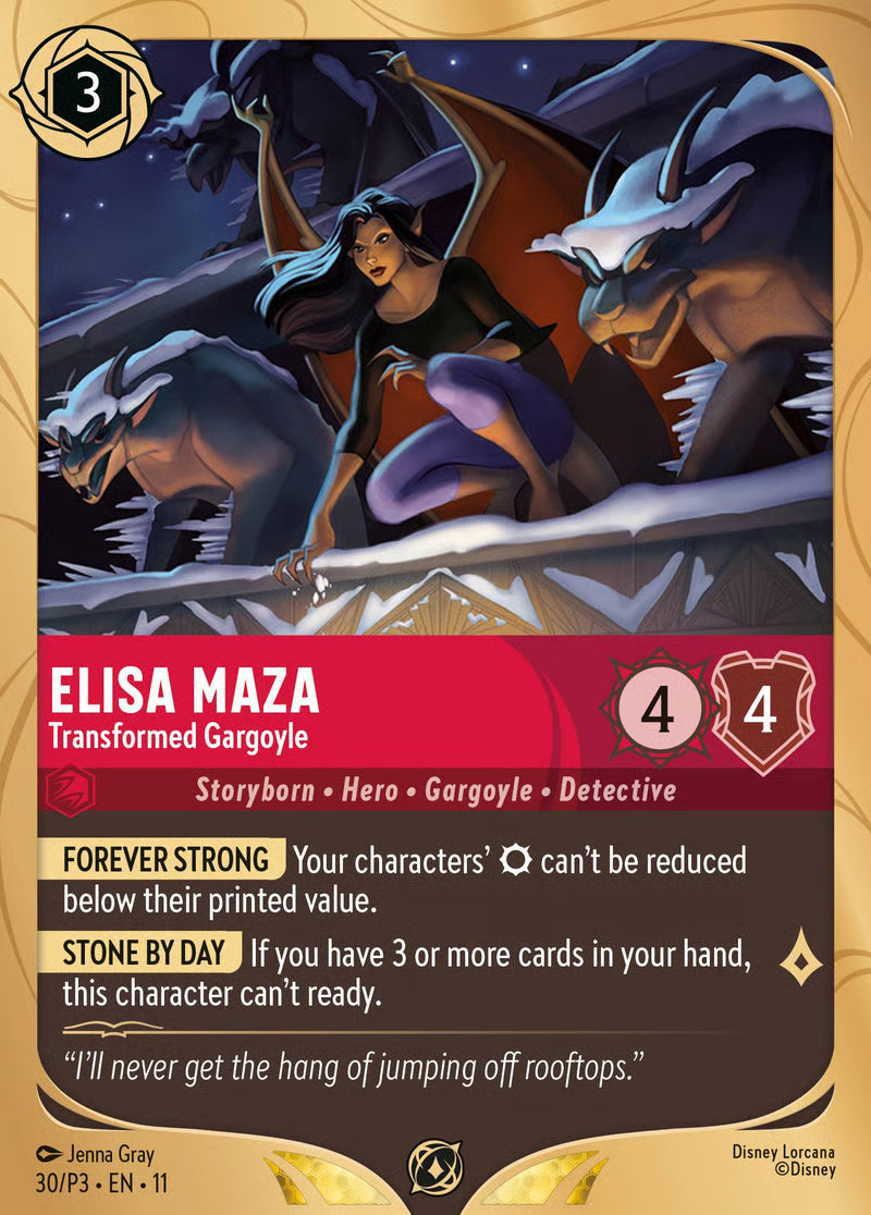 Elisa Maza - Transformed Gargoyle - Winterspell 30/P3