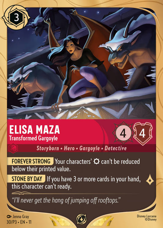 Elisa Maza - Transformed Gargoyle - Winterspell 30/P3