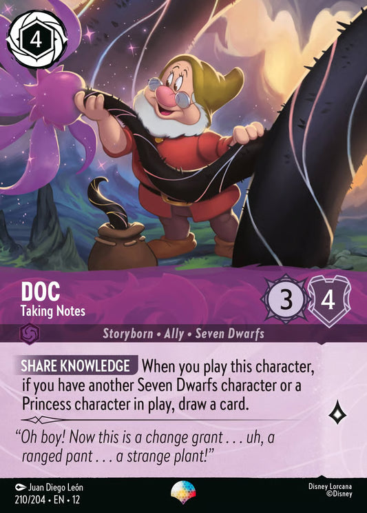Doc - Taking Notes - Wilds Unknown 210