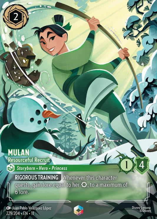 Mulan - Resourceful Recruit - Winterspell 229