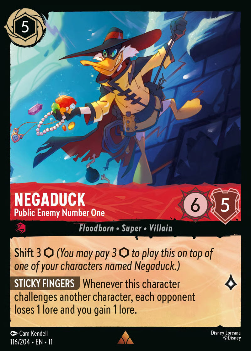 Negaduck - Public Enemy Number One - Winterspell 116/204