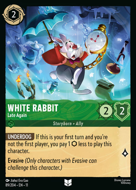 White Rabbit - Late Again - Winterspell 89/204