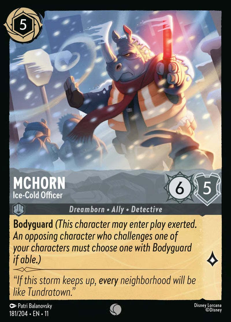 McHorn - Ice-Cold Officer - Winterspell 181/204