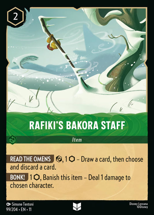 Rafiki's Bakora Staff - Winterspell 99/204