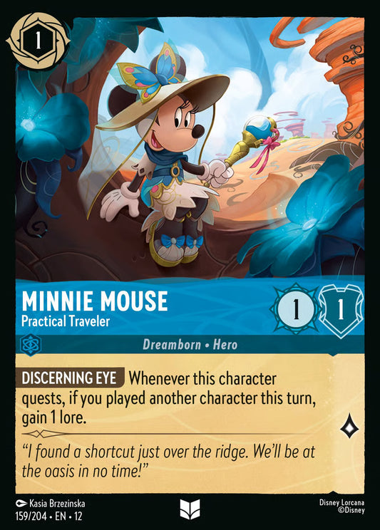 Minnie Mouse - Practical Traveler - Wilds Unknown 159/204