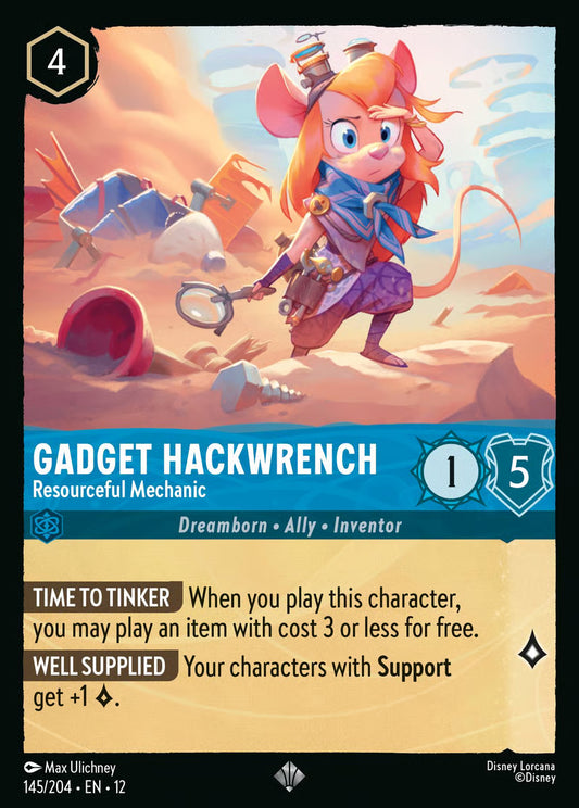 Gadget Hackwrench - Resourceful Mechanic - Wilds Unknown 145/204