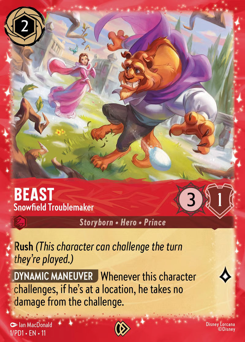 Beast - Snowfield Troublemaker - Winterspell 1/PD1