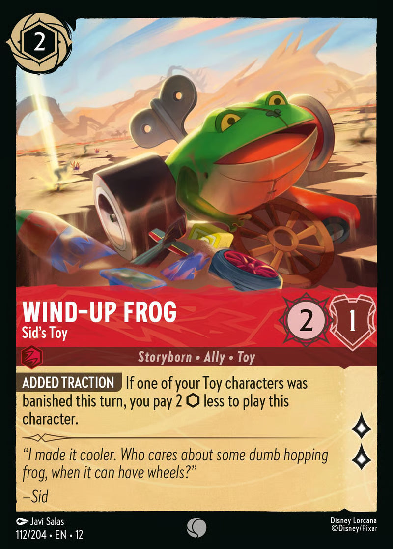 Wind-Up Frog - Sid's Toy - Wilds Unknown 112/204