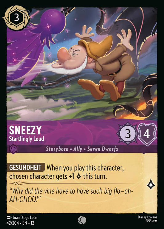 Sneezy - Startlingly Loud - Wilds Unknown 42/204