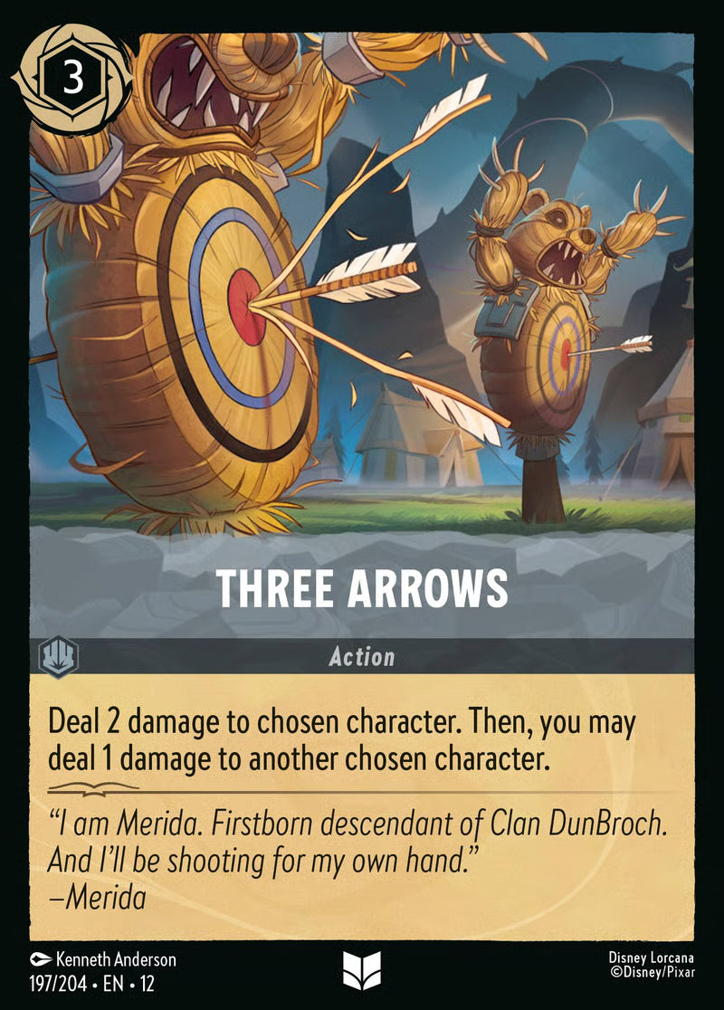 Three Arrows - Wilds Unknown 197/204
