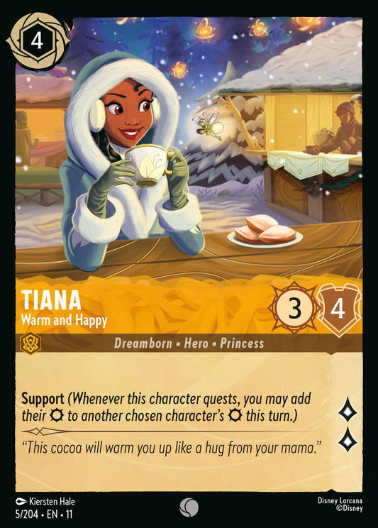 Tiana - Warm and Happy - Winterspell 5/204