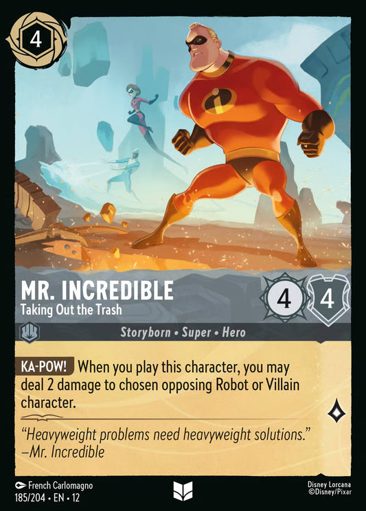 Mr. Incredible - Taking Out the Trash - Wilds Unknown 185/204