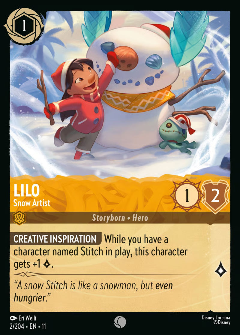 Lilo - Snow Artist - Winterspell 2/204