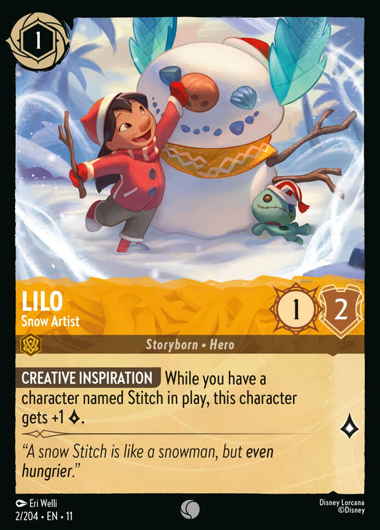 Lilo - Snow Artist - Winterspell 2/204