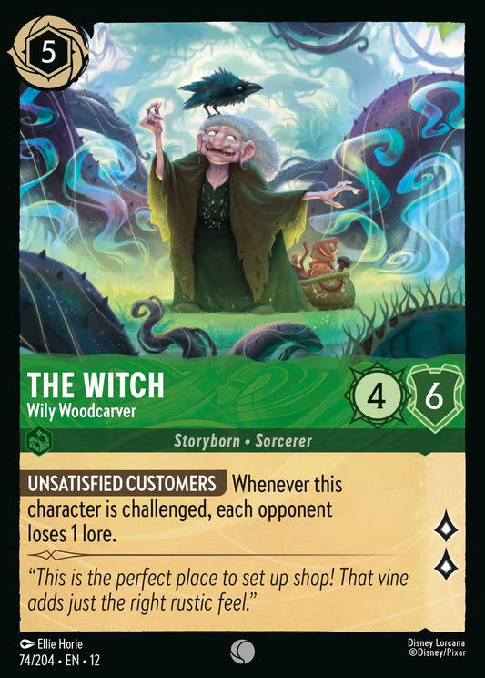 The Witch - Wily Woodcarver - Wilds Unknown 74/204