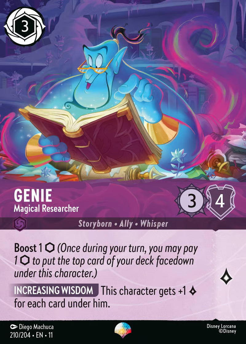 Genie - Magical Researcher - Winterspell 210