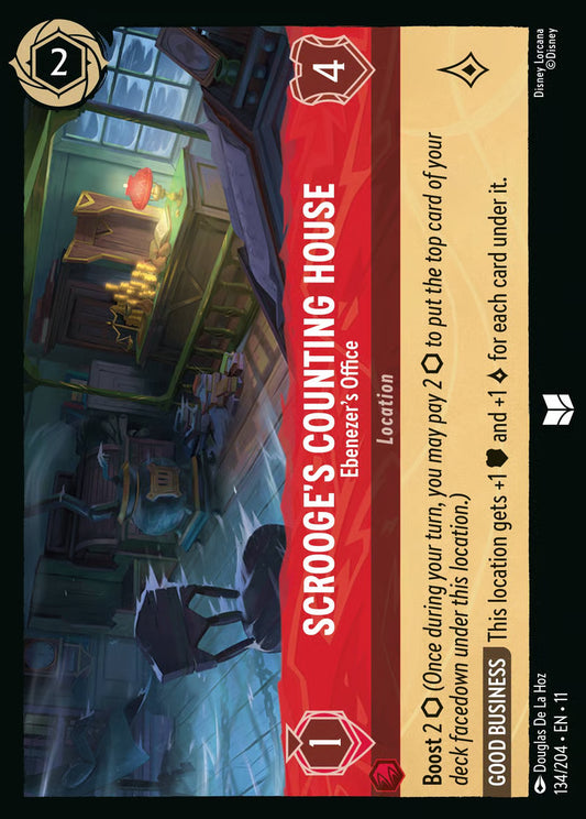 Scrooge's Counting House - Ebenezer's Office - Winterspell 134/204