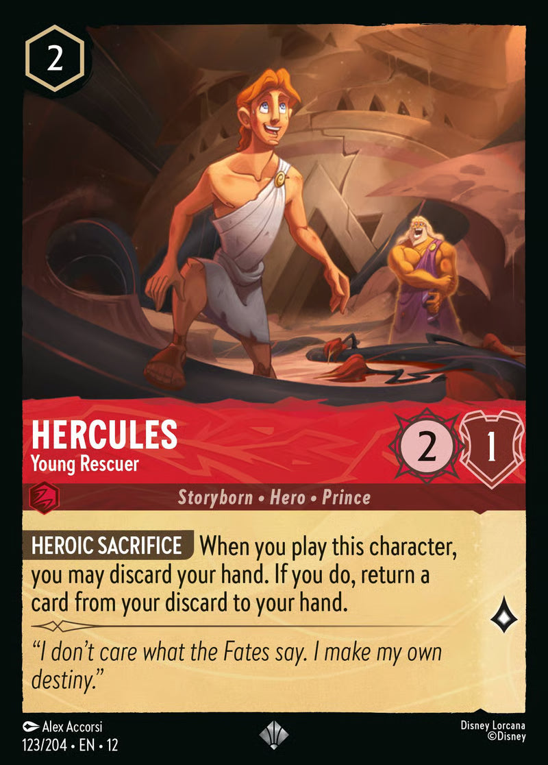 Hercules - Young Rescuer - Wilds Unknown 123/204