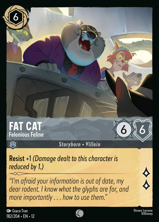 Fat Cat - Felonious Feline - Wilds Unknown 182/204